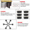 Minikakformar med lock, 40-pack aluminiumfolie 4