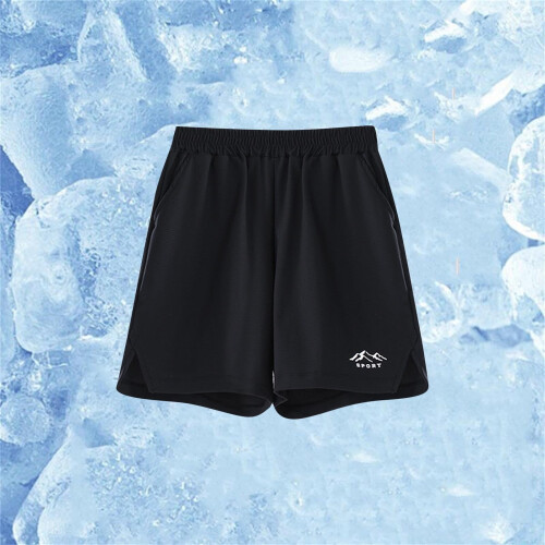Svarta basketshorts för pojkar, 12-13 år 1