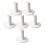 Rubberen golf oefenteehouder (6 stuks) 5