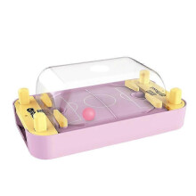 Juego de mesa de futbolín para fiestas familiares, juego de pelota portátil de mesa para niños y niños, regalo ideal par