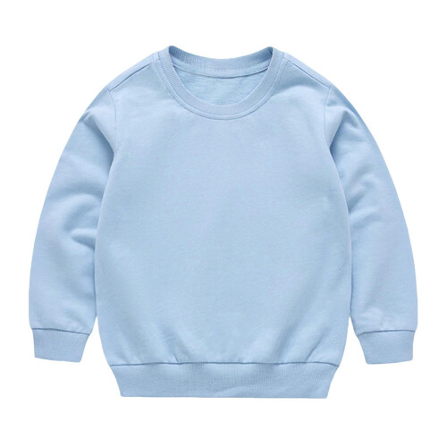 Barn långärmad rundhalsad t-shirt