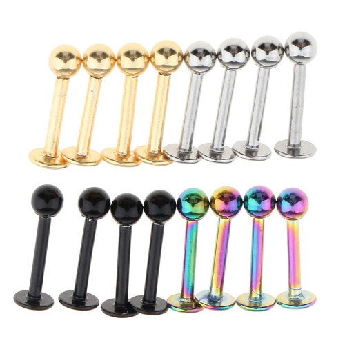 Τρύπημα Χειλιών Labret από Ανοξείδωτο Ατσάλι 32 τεμάχια 1