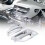 Motorcycle Chrome Left Right Fairing Accent Grilles for  Goldwing GL1800 2001-2011 8