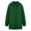 Damen-Kapuzenpullover mit Reißverschluss, einfarbig, grün, Größe 5XL 3