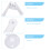 TV Mount Bracket for Security Camera 2 pcs White Steel 3