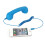 Retro Phone Handset Light Blue 3.5mm 2