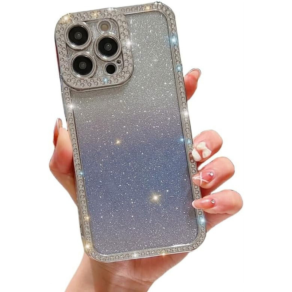 Rhinestone Glitter Phone Case For Iphone 15Â11 Pro Purple 9362892751837
