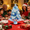 Mini Christmas Tree Blue Tabletop Artificial 12-inch 8