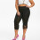 Plus size pull-on capri broek met elastische taille 3