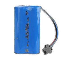 Batería recargable de polímero de litio de 7,4 V y 1200 mAh para coches teledirigidos, de larga duración.
