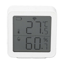 Slimme wifi mini digitale thermometer en hygrometer voor binnengebruik, temperatuursensor met meerdere standen, online b