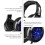 Gaming Headset Wired with Microphone Black 1pc 5