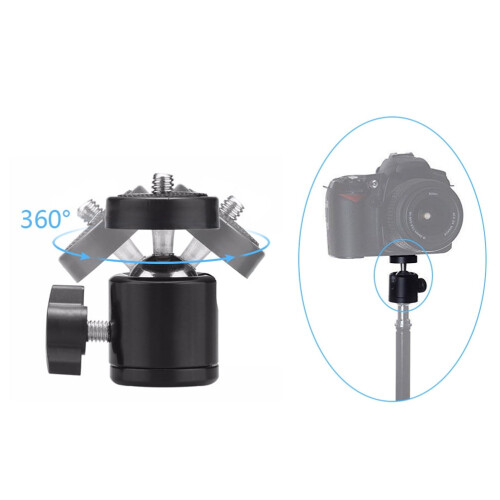 Blitsskoadapter stativfeste med 360 kulehode 2 stk. 2