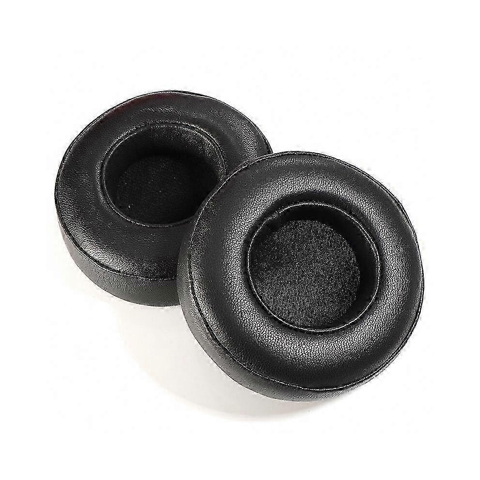 2 Pairs Lambskin Replacement Ear Pads For Headphones, Soft Protein Leather Cushions For Comfortable Wear 329692296721