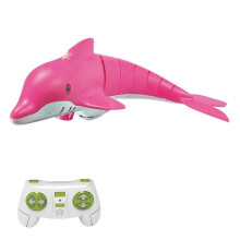 Lancha acrobática teledirigida de 2,4 GHz con rociador de agua, barco de juguete eléctrico para niños, rosa, regalo para