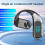 Casque Bluetooth à conduction osseuse à oreille ouverte avec microphone 5