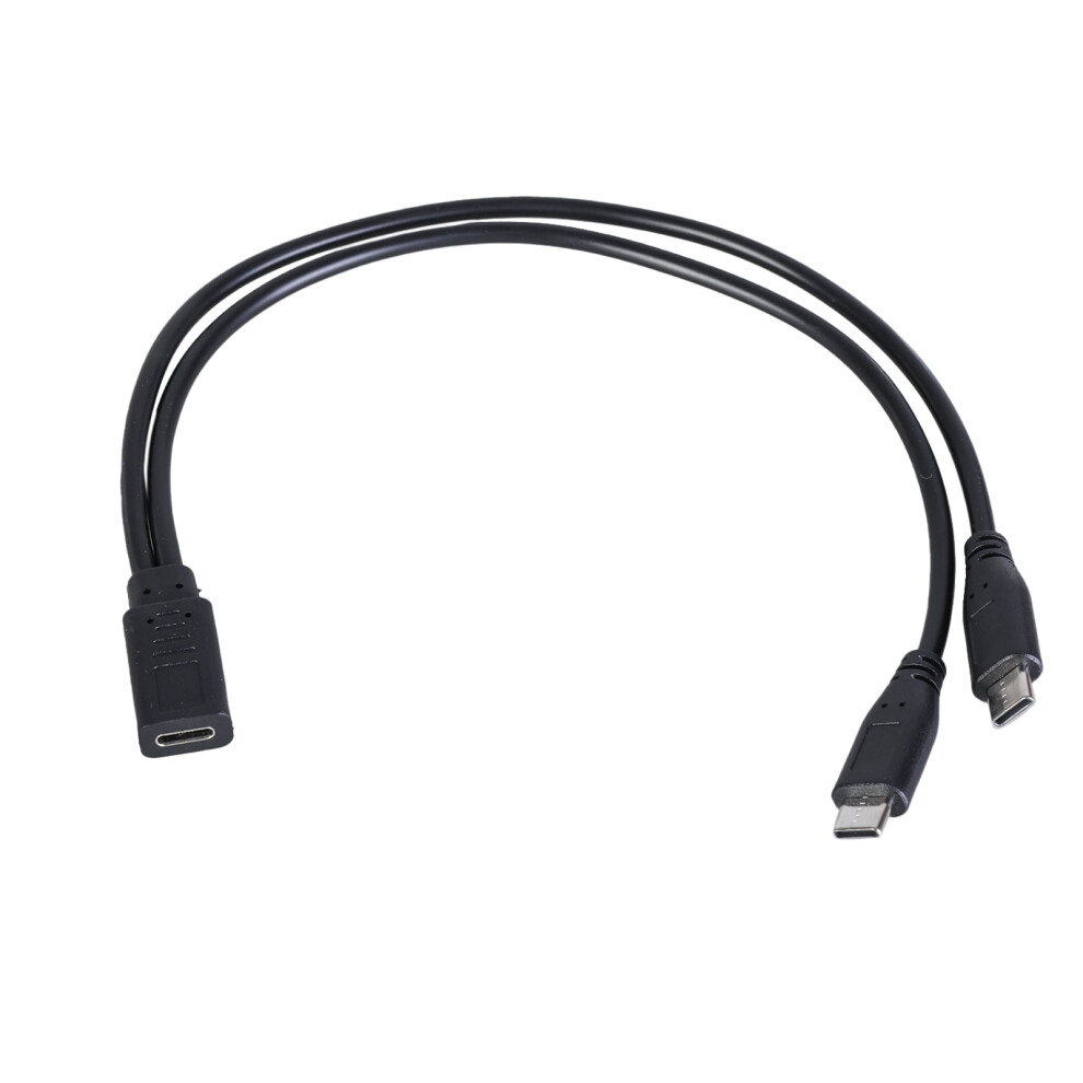 Usb-C Female To Dual Usb-C Male Splitter Cable 1M 9122141389583