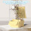 Mangeoire suspendue transparente 1,7 L pour petits oiseaux 3