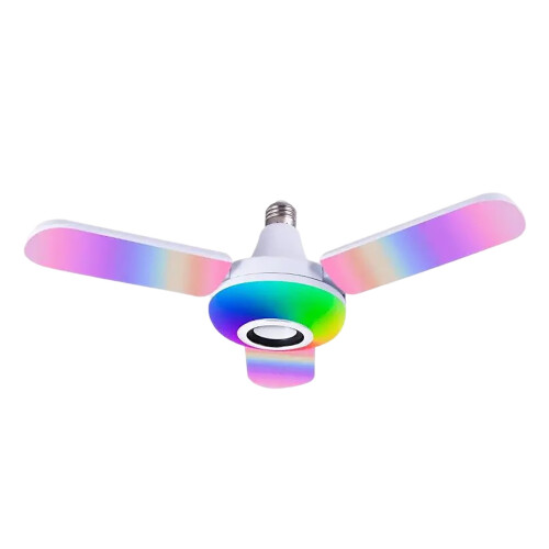 Smart color-changing light bulb with speaker, B22/E27, 1 pc