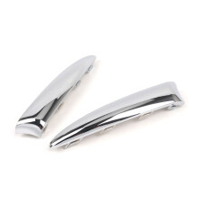 1Pair for 500 2016-2020 Front Bumper Side Chrome Trim 735642306 735642307