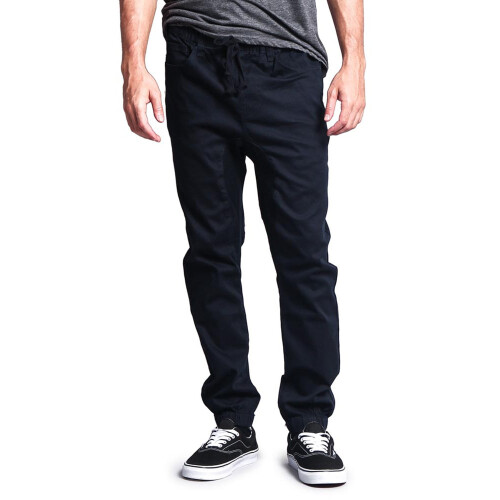 Men's Drop Crotch Stretch Jogger Pants, 5X