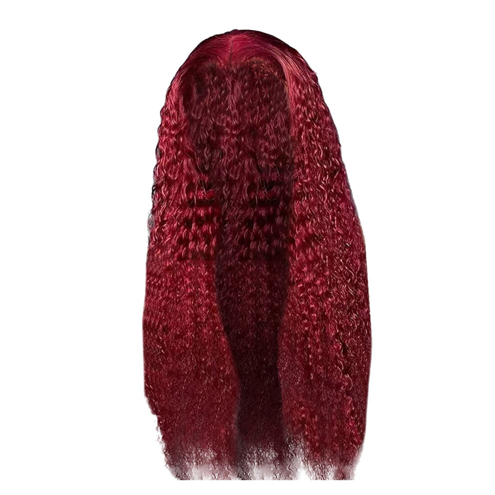 Zenghuiiii Lace Front Wig Brazilian Human Hair 24 inch
