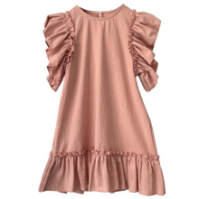 Floral Cotton Toddler Dress for Girls 1-6 Years