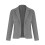 Lässiger grauer Damenblazer mit Taschen 4