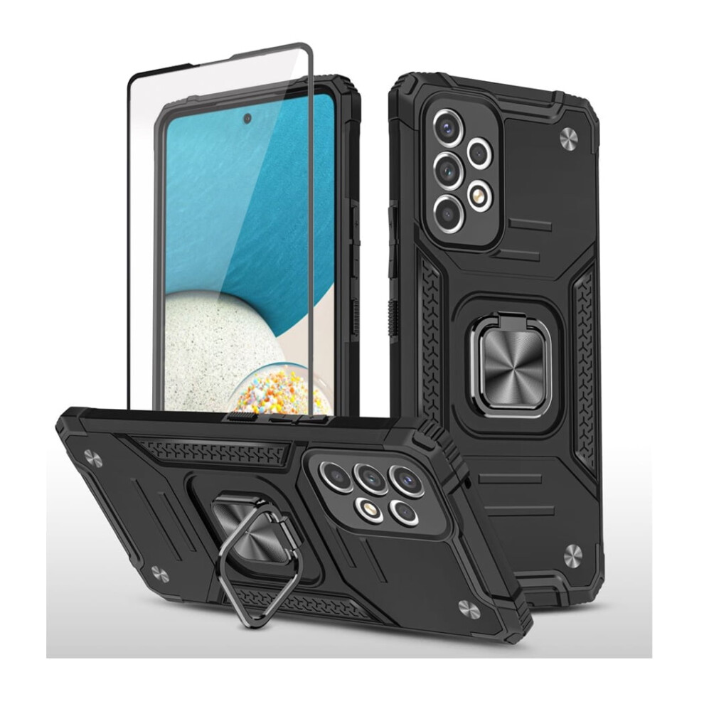 Samsung Galaxy A53 5G Case With Magnetic Ring And Black 9101399672135