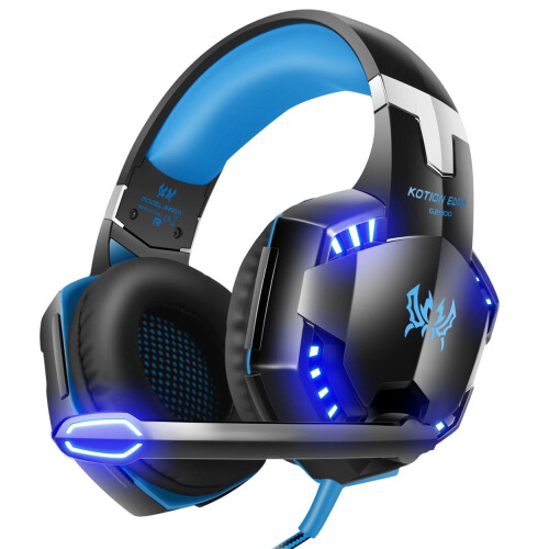Gaming Headset with Microphone 3.5mm Stereo Over-Ear Noise 1