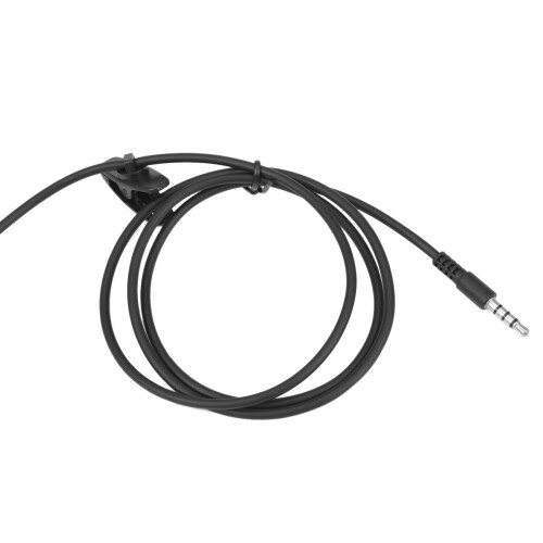 2 τεμάχια ακουστικά μικροφώνου Tactical-Throat 3,5 χιλιοστών με βύσμα 3,5 χιλιοστών, 1