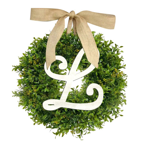 Coroa de flores com o sobrenome Sunxin e laço (26 letras)