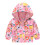 Kids windproof hooded jacket with print, 3-4 years 1