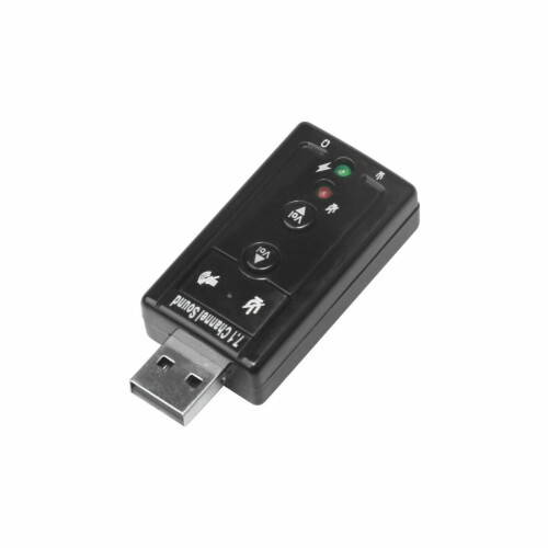 USB 2.0 External 7.1 Channel Virtual Audio Sound Card 1