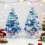 Mini Christmas Tree Blue Tabletop Artificial 12-inch 1