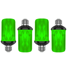 LED Flame Light Bulbs E26 Fire Effect 4 Pack