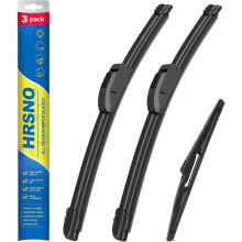 Viskerblade 26 tommer 16 tommer 11 tommer pakke med 3