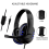 Auriculares gaming para PS4, PC y Xbox One con micrófono 5
