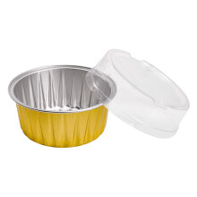 Mini aluminum foil cupcake liners round 20 pcs