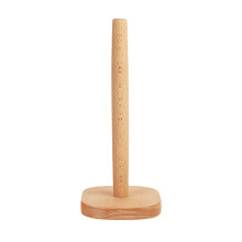 Japanse stijl houten papieren handdoekhouder van beukenhout, verticaal1