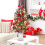 WhizMax pre-lit artificial Christmas tree 3ft with 78 warm 6