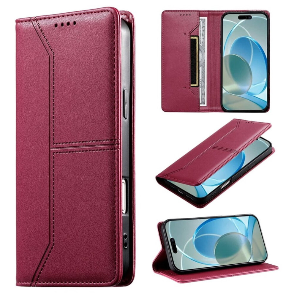 Rfid-Blocking Leather Flip Wallet For Samsung Galaxy A17 9362892740572