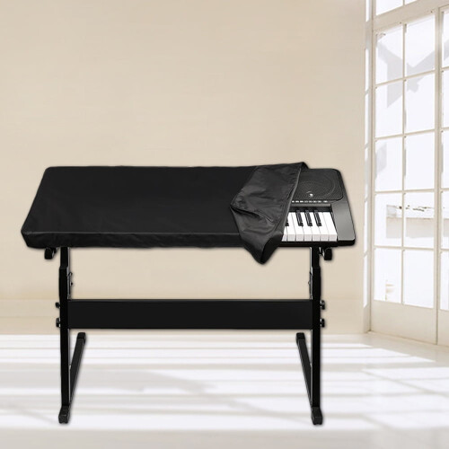 Piano Keyboard Cover 61-Key Adjustable Elastic Cord Locking 1