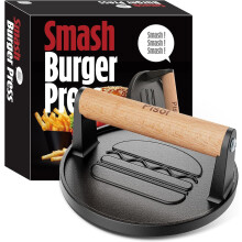 Preas Burger Iarainn Teilgthe Réamh-Shéasúraithe 2lb 6.6 orlach