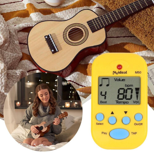 Digital Metronome Clip-On LCD Lightweight Mini for Violin 2