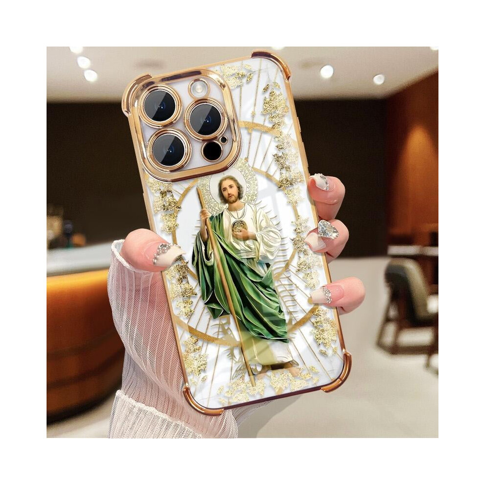 St. Judah Anti-Fall Transparent Phone Case For Iphone 11 To 9122141404231