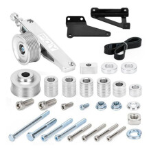 K Series A/C & P/S Eliminator Pulley Kit for   K20 K24 K Swap Engines