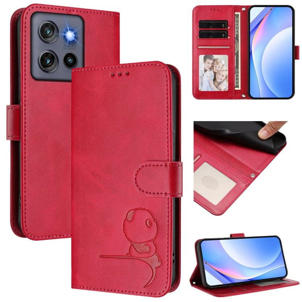Litter Panda Leather Case For Motorola Moto G Stylus 5G 9362892742255