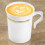 Efavormart 40 τεμάχια - Λευκά με χρυσό Πλαστικά ποτήρια καφέ μιας χρήσης 8oz για γάμους, 7