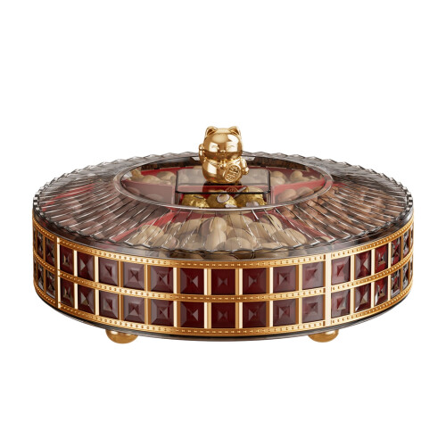 Rotating Serving Tray for Dry Fruits, Nuts, and Candy